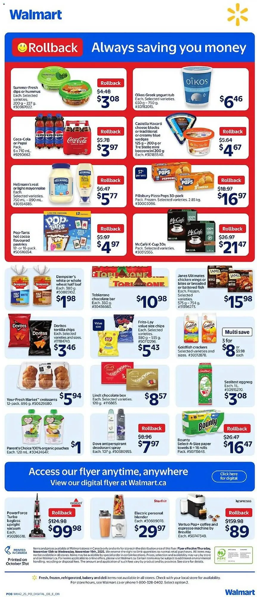 Walmart flyer from November 13 to November 20 2025 - flyer page 11