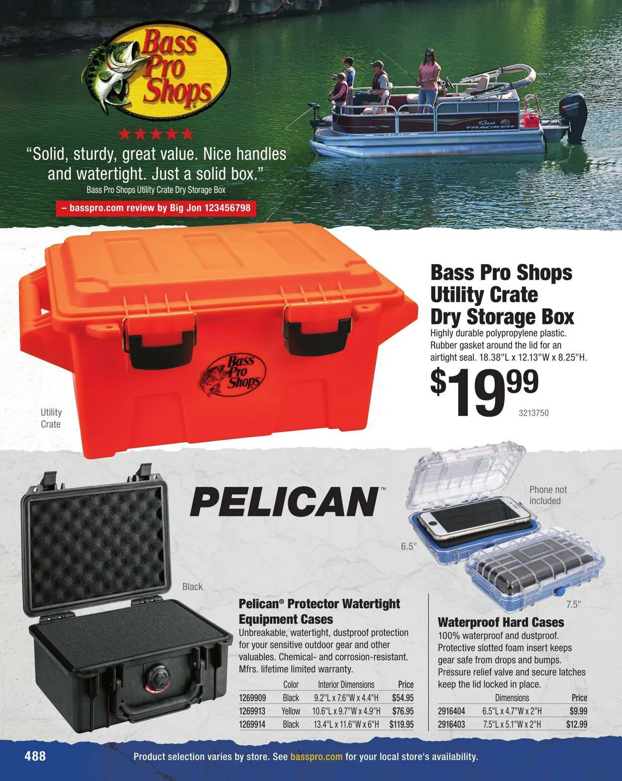 Bass Pro Current flyer from April 7 to April 21 2025 - flyer page 488