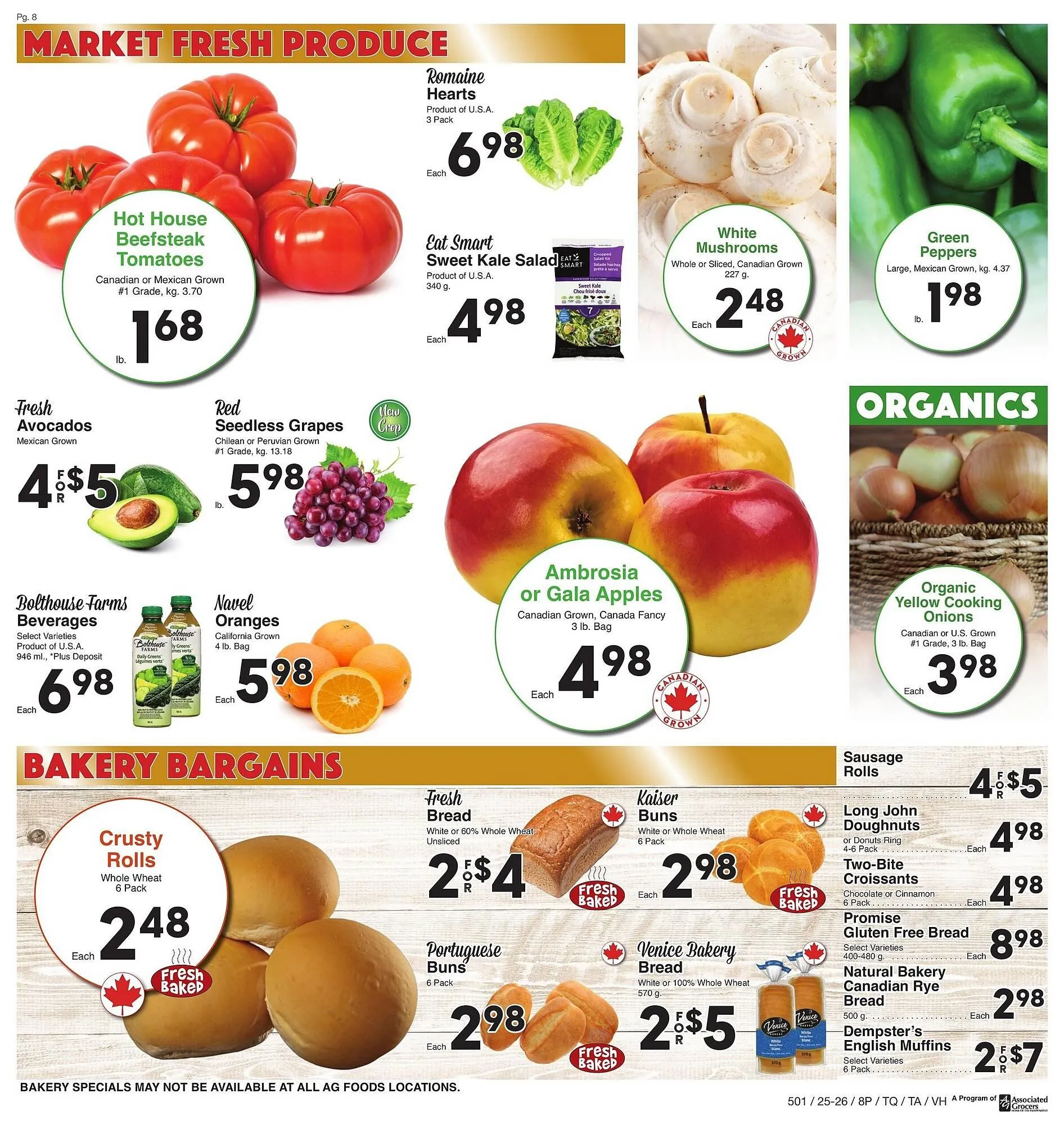 AG Foods flyer from December 26 to January 1 2026 - flyer page 8