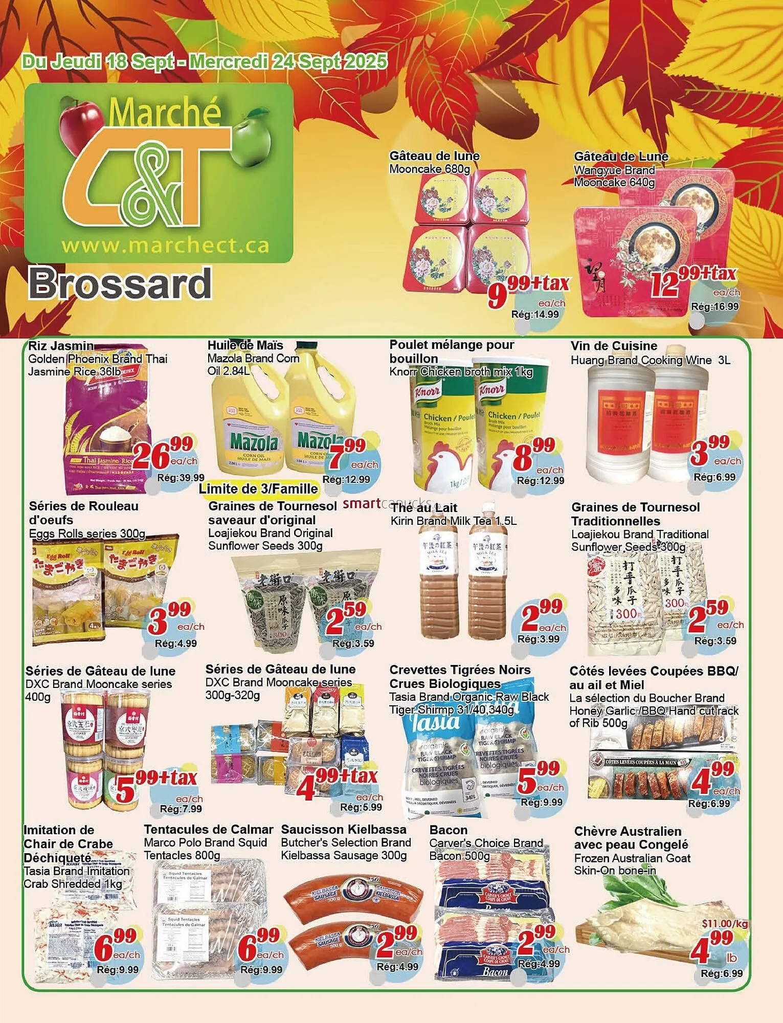 Marche C&T flyer from September 18 to September 24 2025 - flyer page 1