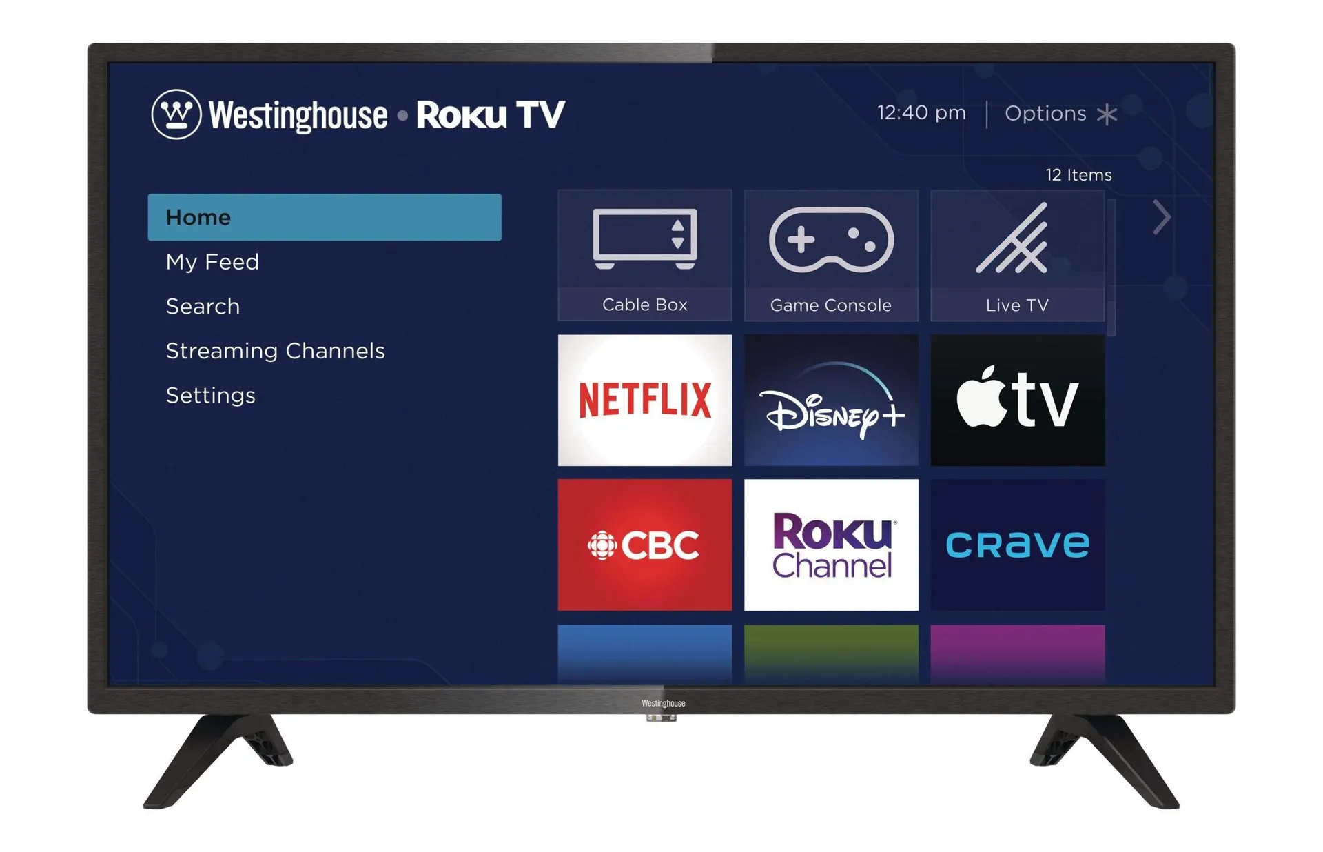 Westinghouse HD LED 720p Roku Smart TV, 24-in