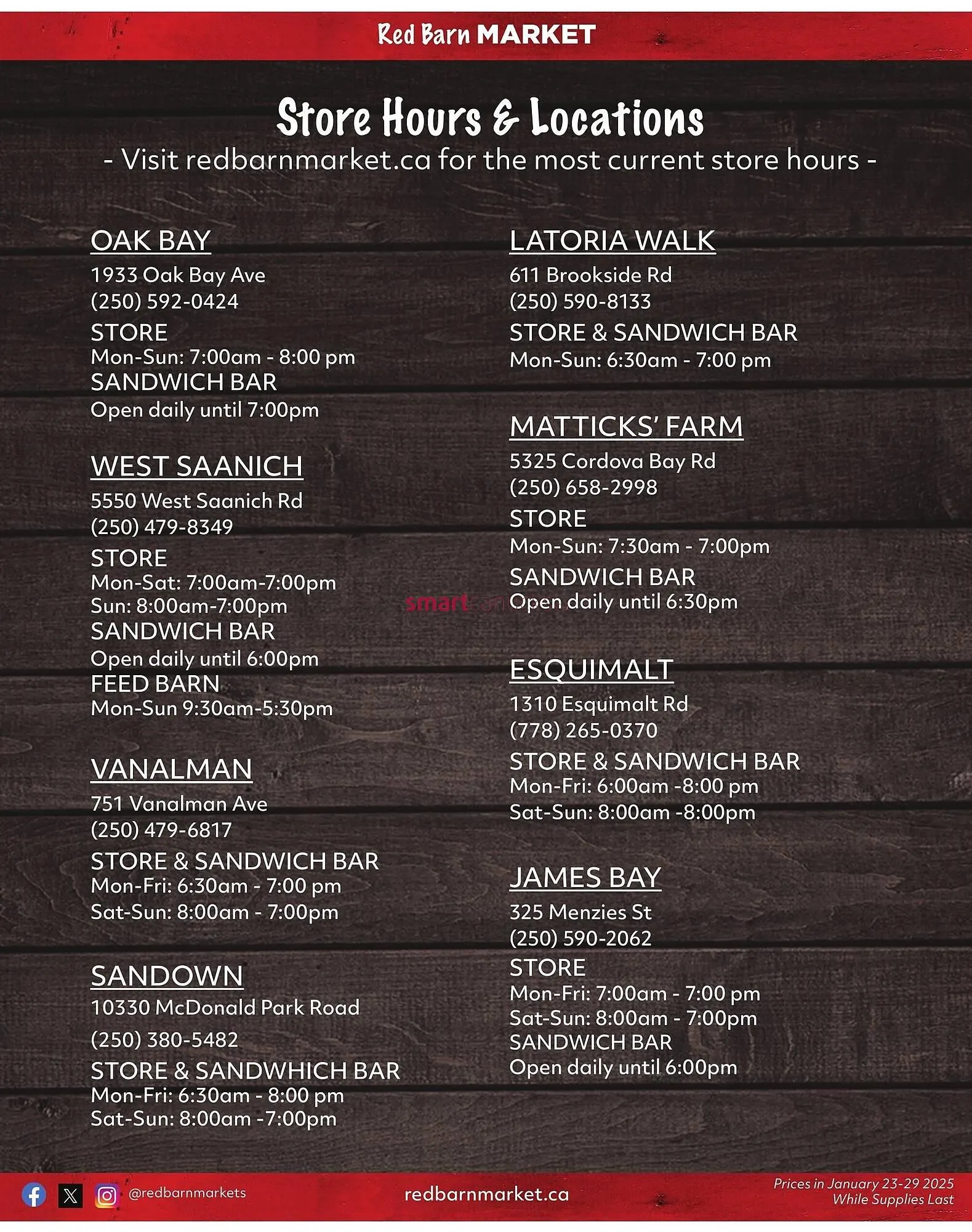 Red Barn Market flyer from January 23 to February 12 2025 - flyer page 13