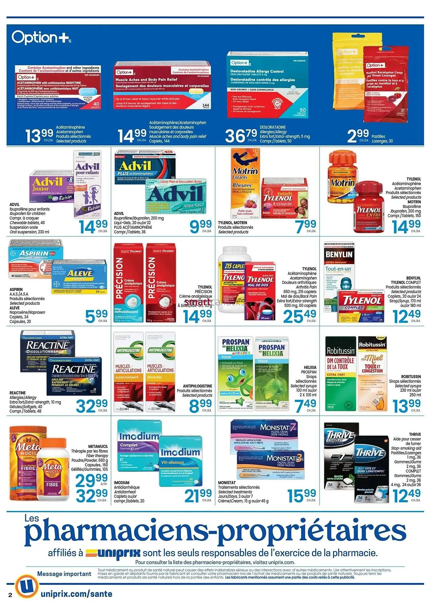 Uniprix flyer from December 11 to December 17 2025 - flyer page 2