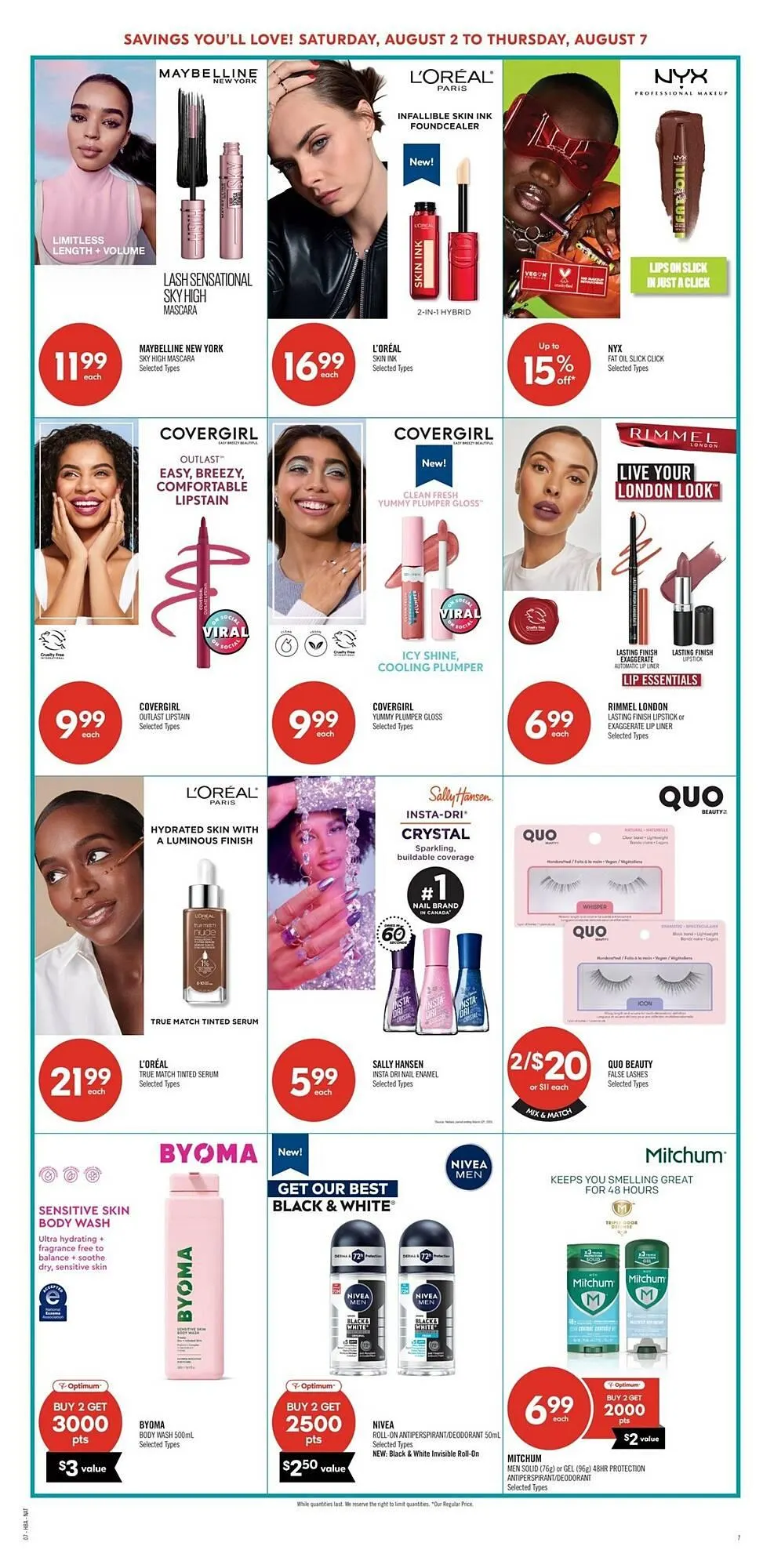Shoppers Drug Mart flyer from August 1 to August 7 2025 - flyer page 11