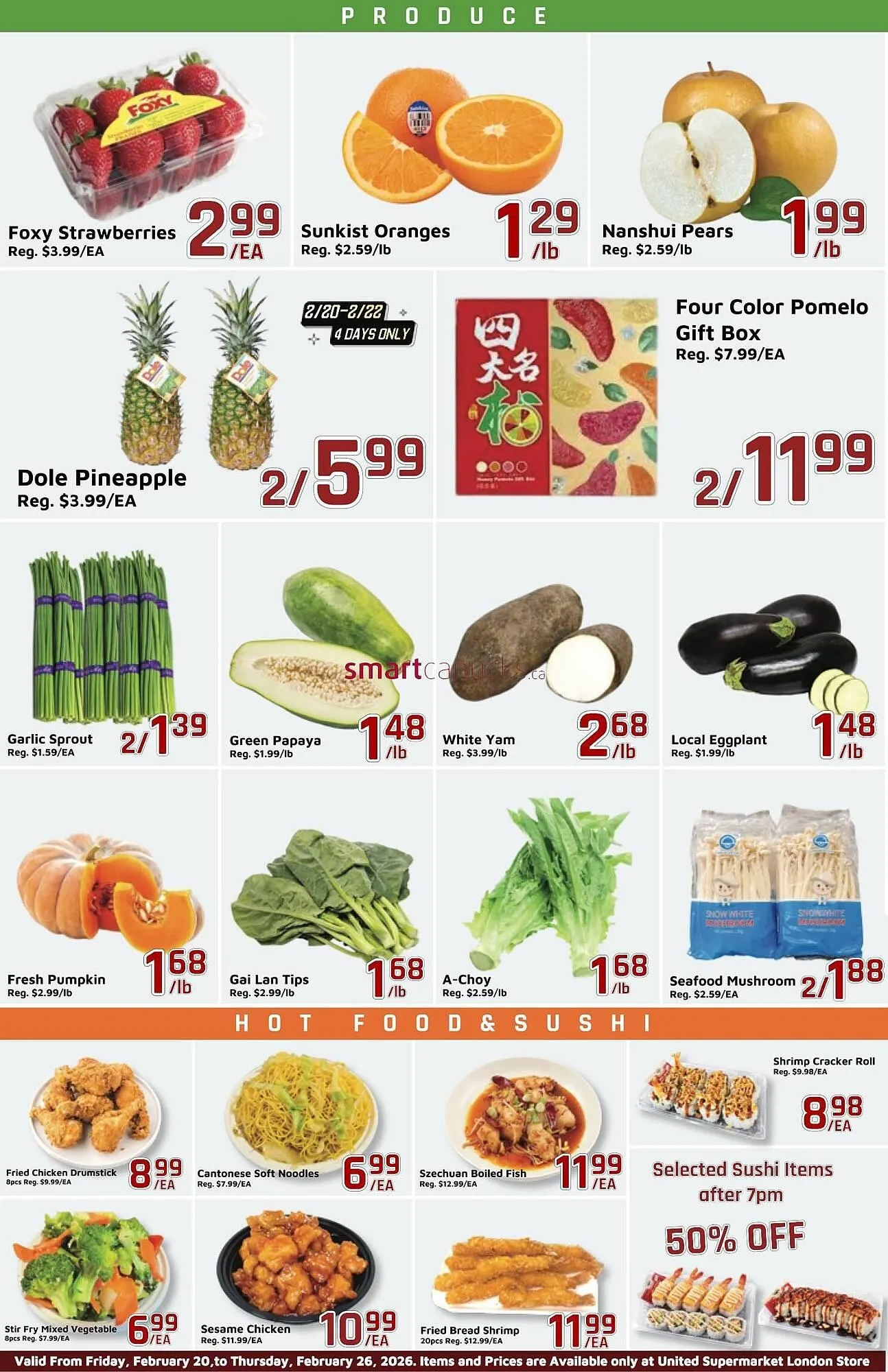 United Supermarket flyer from February 20 to February 26 2026 - flyer page 4
