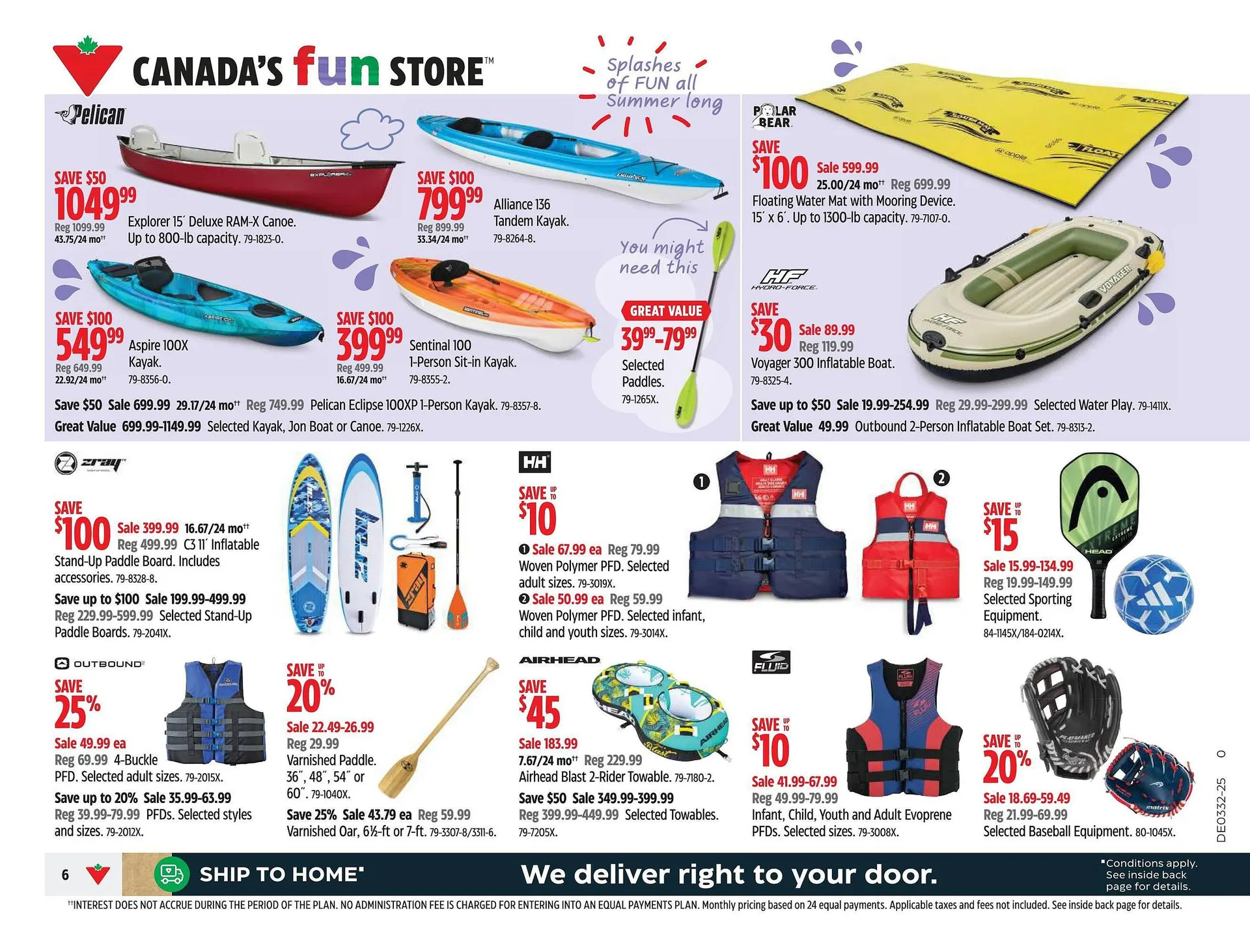 Canadian Tire flyer from July 31 to August 20 2025 - flyer page 6