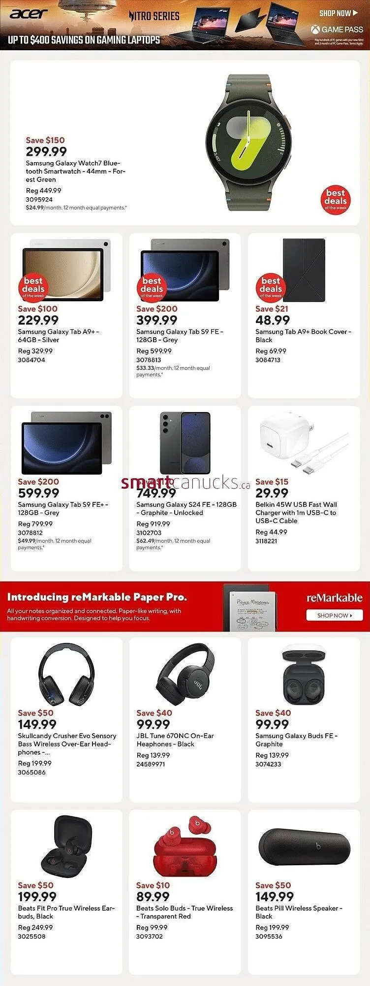 Staples flyer from June 20 to June 26 2025 - flyer page 7
