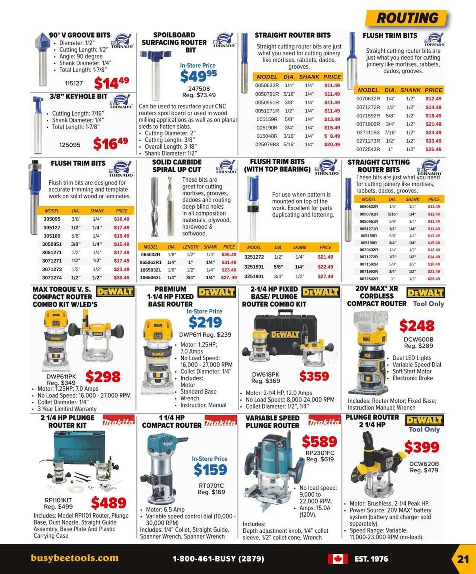 Busy Bee Tools flyer from January 19 to March 28 2026 - flyer page 21