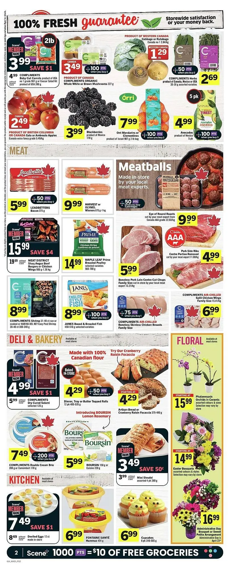 IGA flyer from April 18 to April 25 2025 - flyer page 4