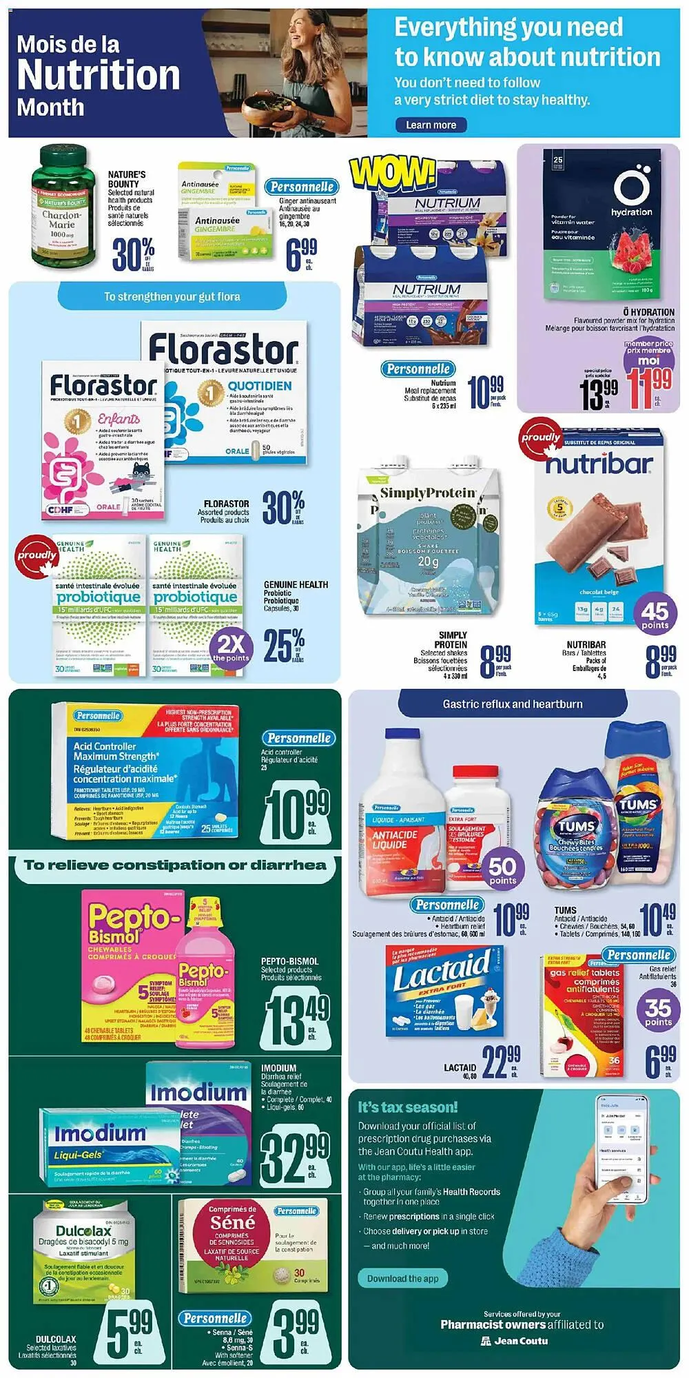 Jean Coutu flyer from March 19 to March 25 2026 - flyer page 10
