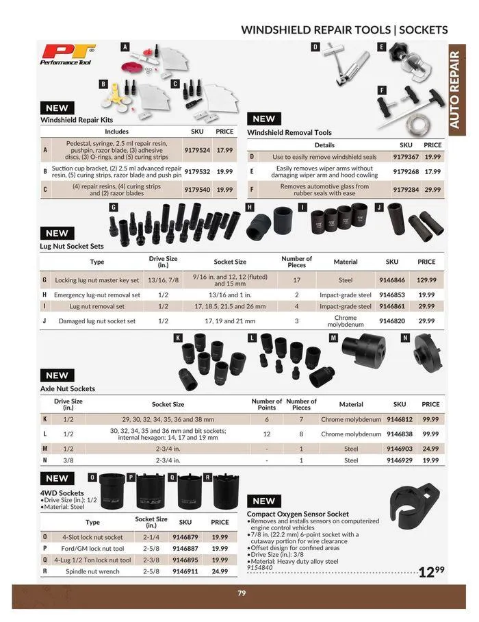 Auto Repair Catalogue from April 23 to April 22 2025 - flyer page 79