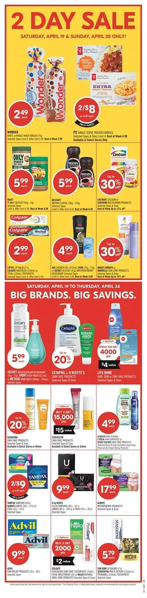Shoppers Drug Mart flyer from April 19 to April 25 2025 - flyer page 5