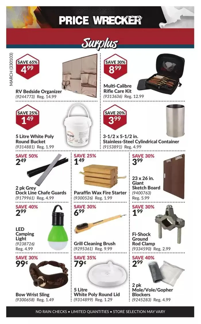 Price Wrecker from March 1 to March 31 2025 - flyer page 14
