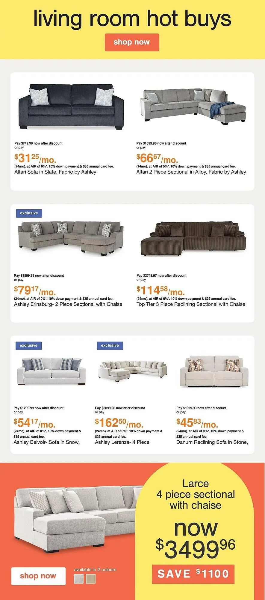 Ashley Furniture flyer from August 7 to August 13 2025 - flyer page 2