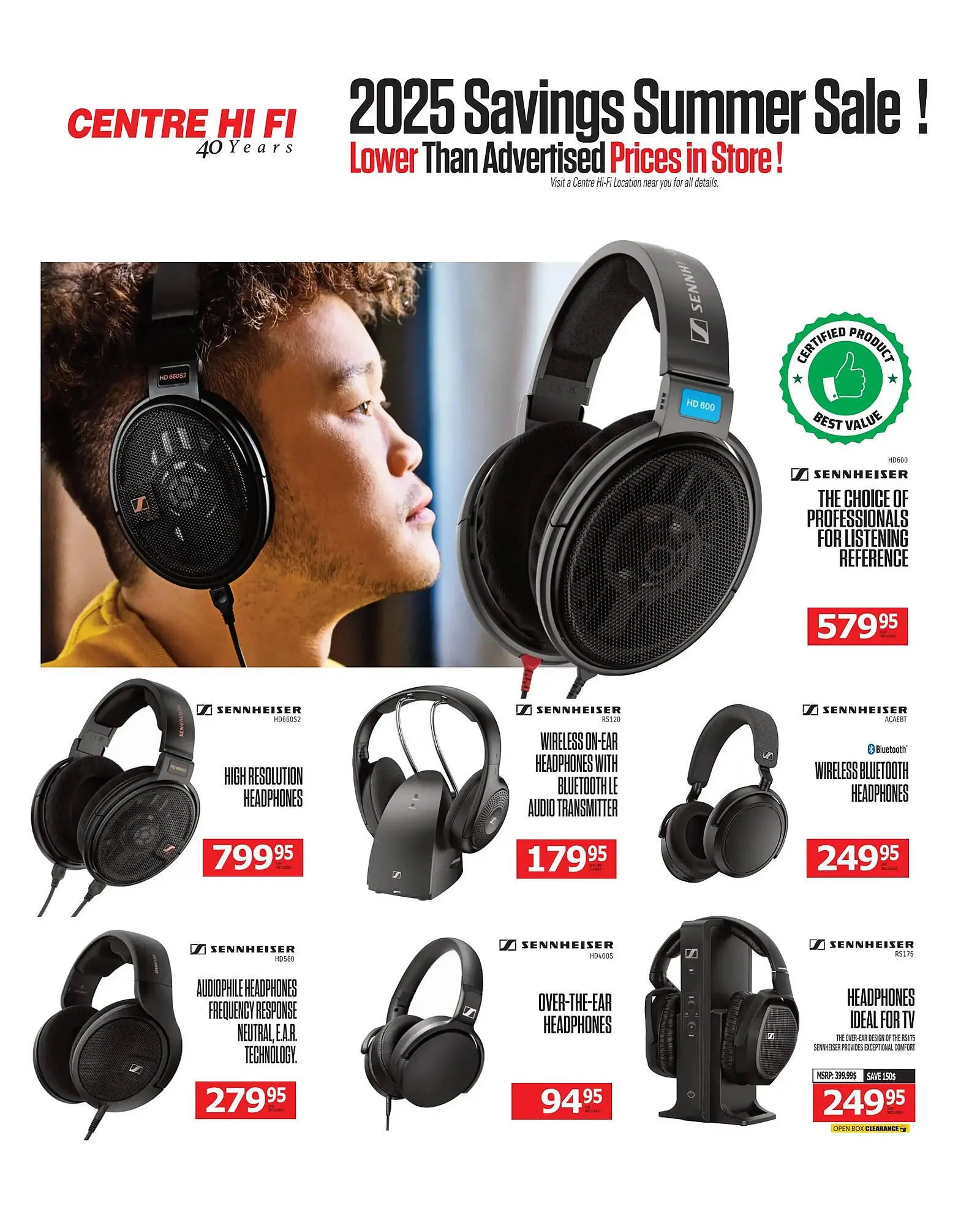 Centre Hi-Fi flyer from July 18 to July 24 2025 - flyer page 7
