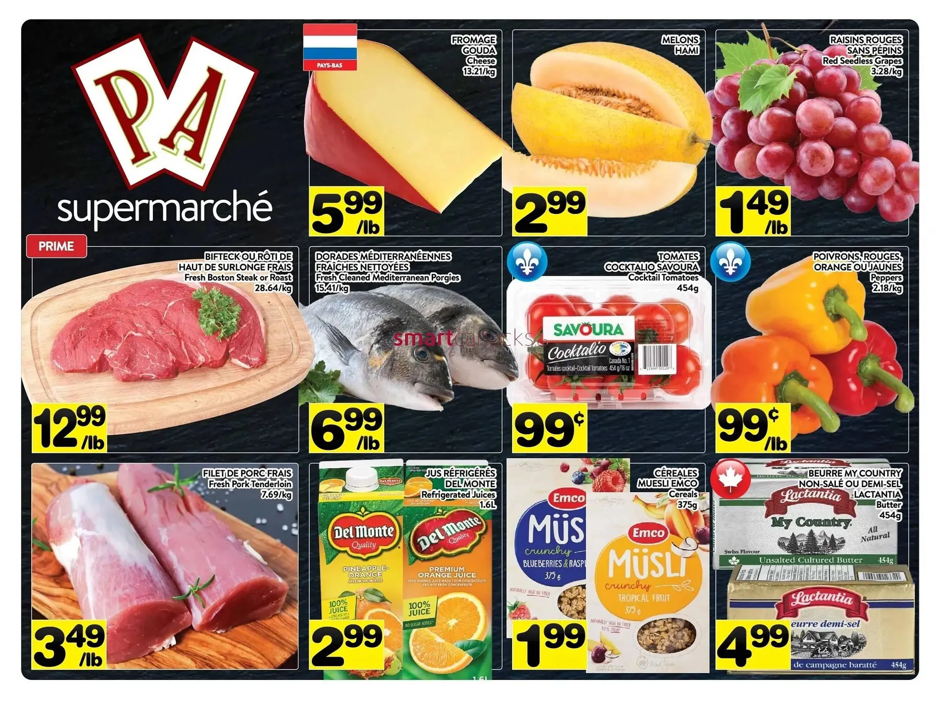 Supermarché PA flyer from October 3 to October 16 2025 - flyer page 1