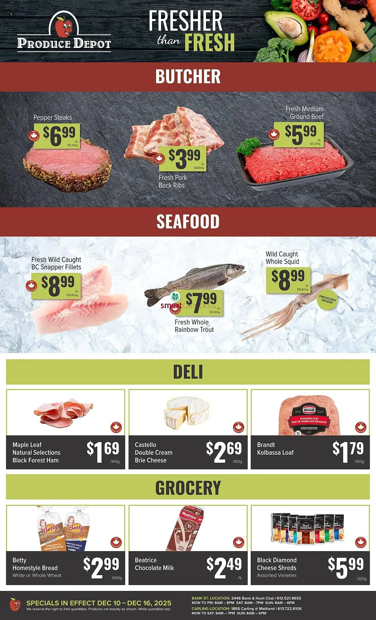 Produce Depot flyer from December 11 to December 17 2025 - flyer page 2