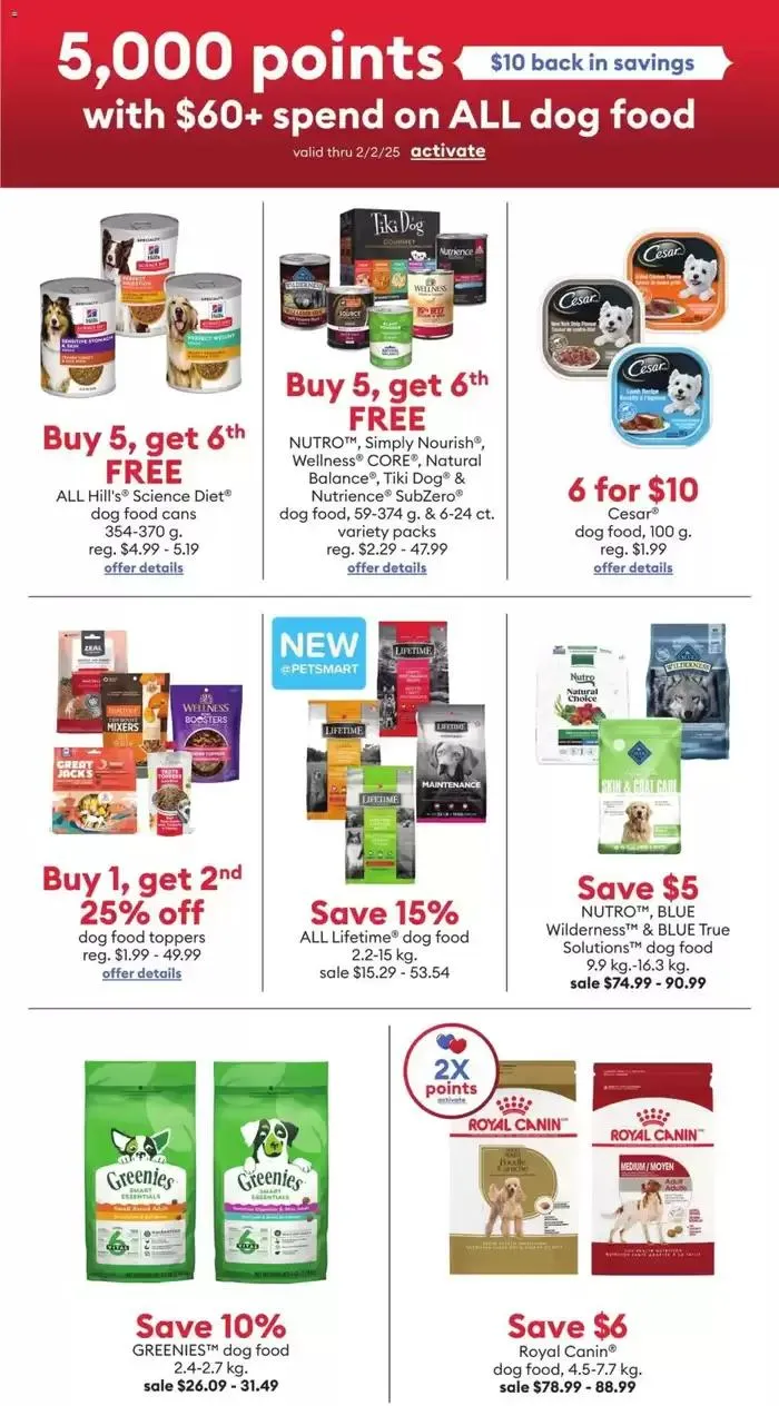 Petsmart weekly flyer from December 30 to February 2 2025 - flyer page 5