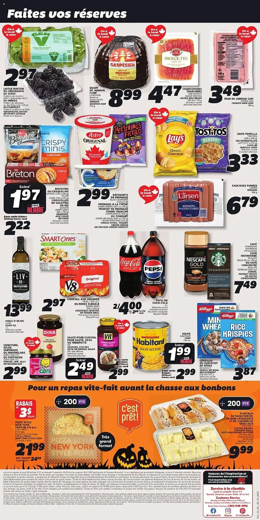 IGA flyer from October 30 to November 5 2025 - flyer page 2