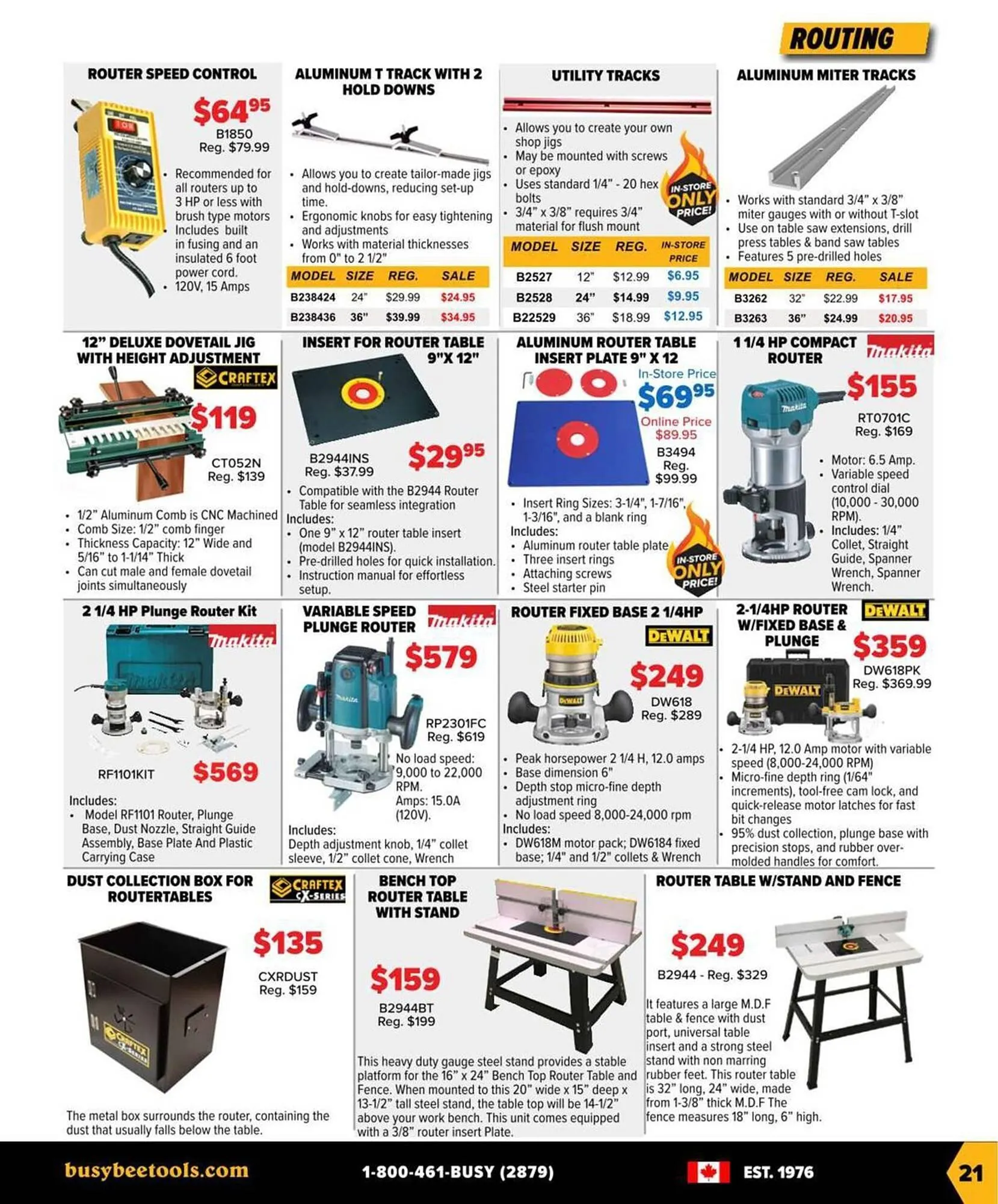 Busy Bee Tools flyer from September 9 to October 18 2025 - flyer page 21