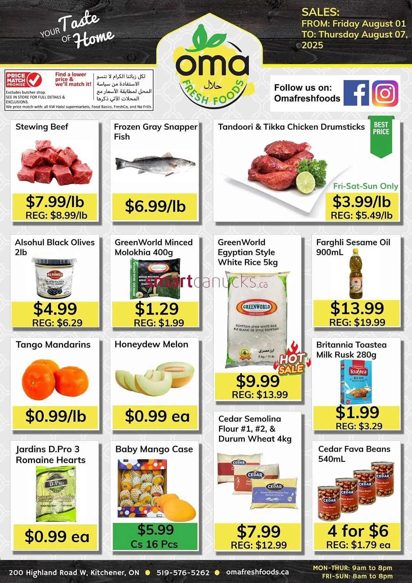 Oma Fresh Foods flyer - 1