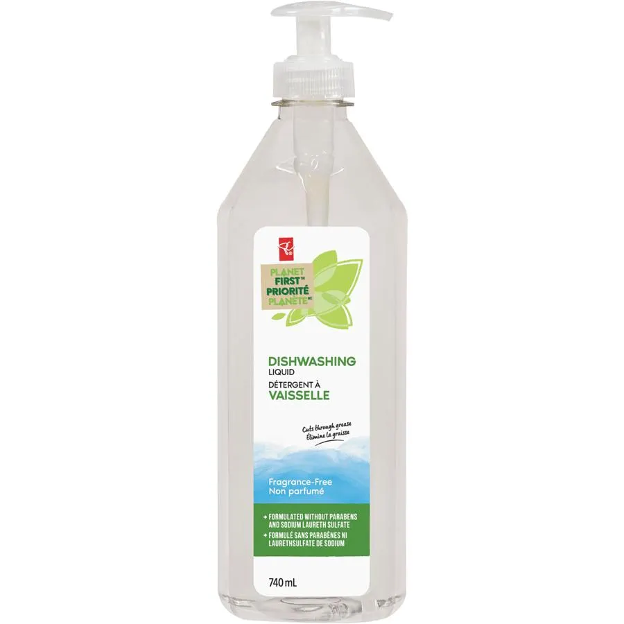 Dishwashing Liquid, Fragrance-Free