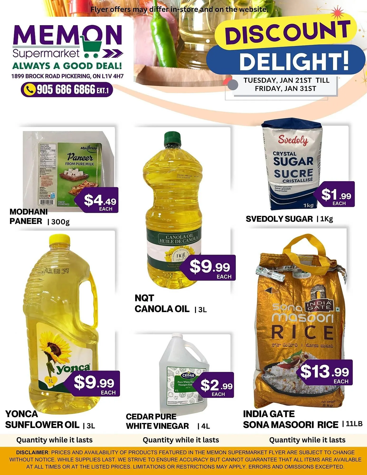 Memon Supermarket flyer - 1