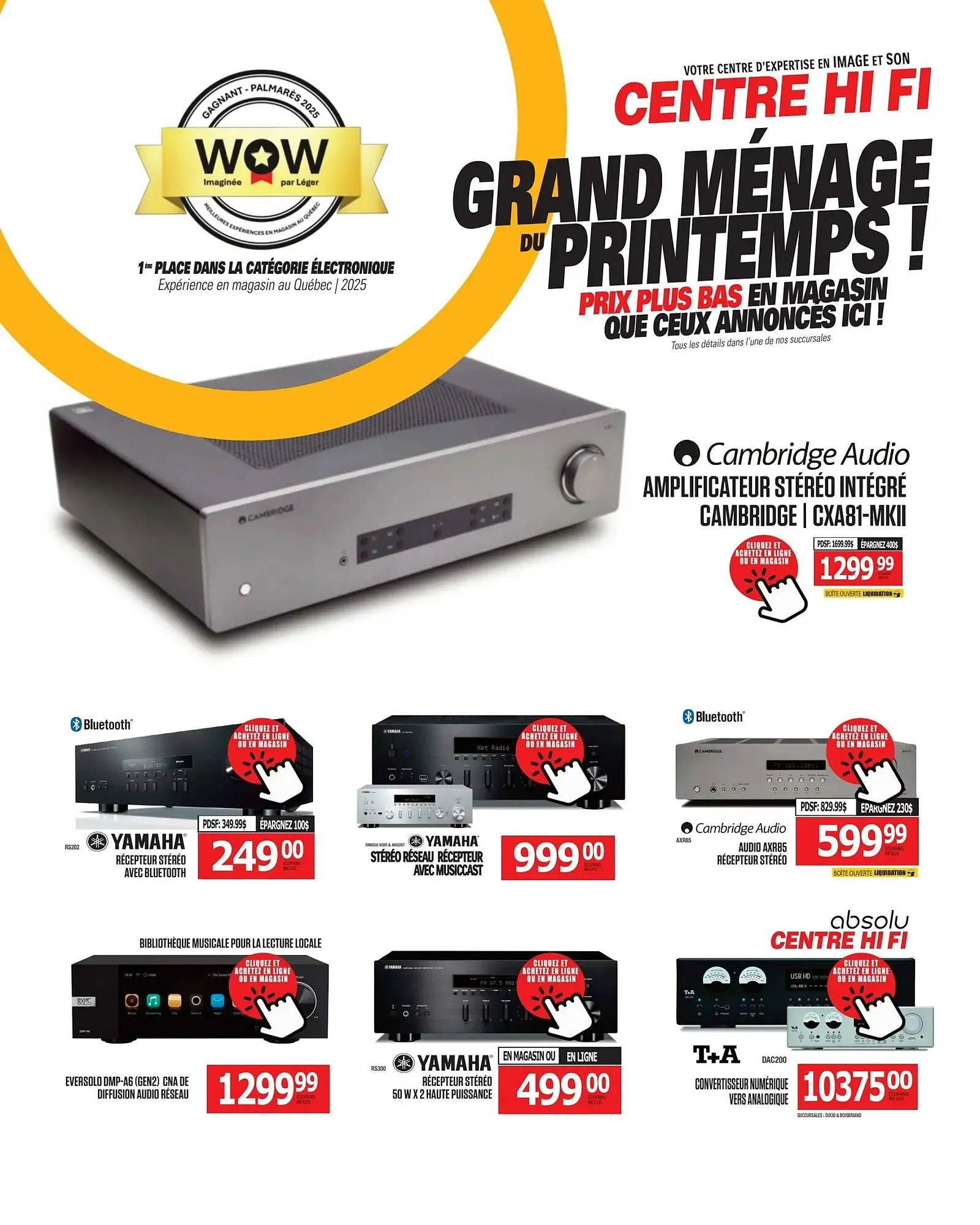 Centre Hi-Fi flyer from April 25 to May 1 2025 - flyer page 36