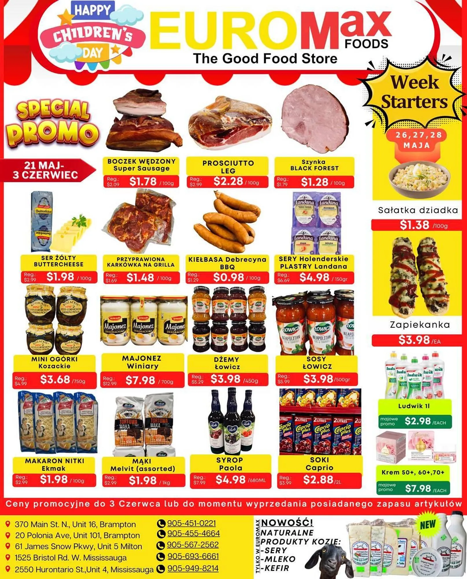 EuroMax Foods flyer - 1