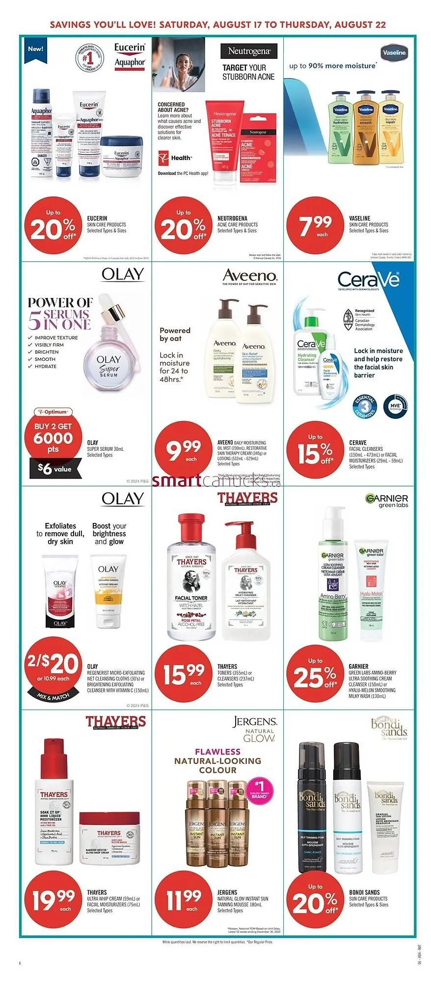 Shoppers Drug Mart flyer from August 15 to August 21 2024 - flyer page 16