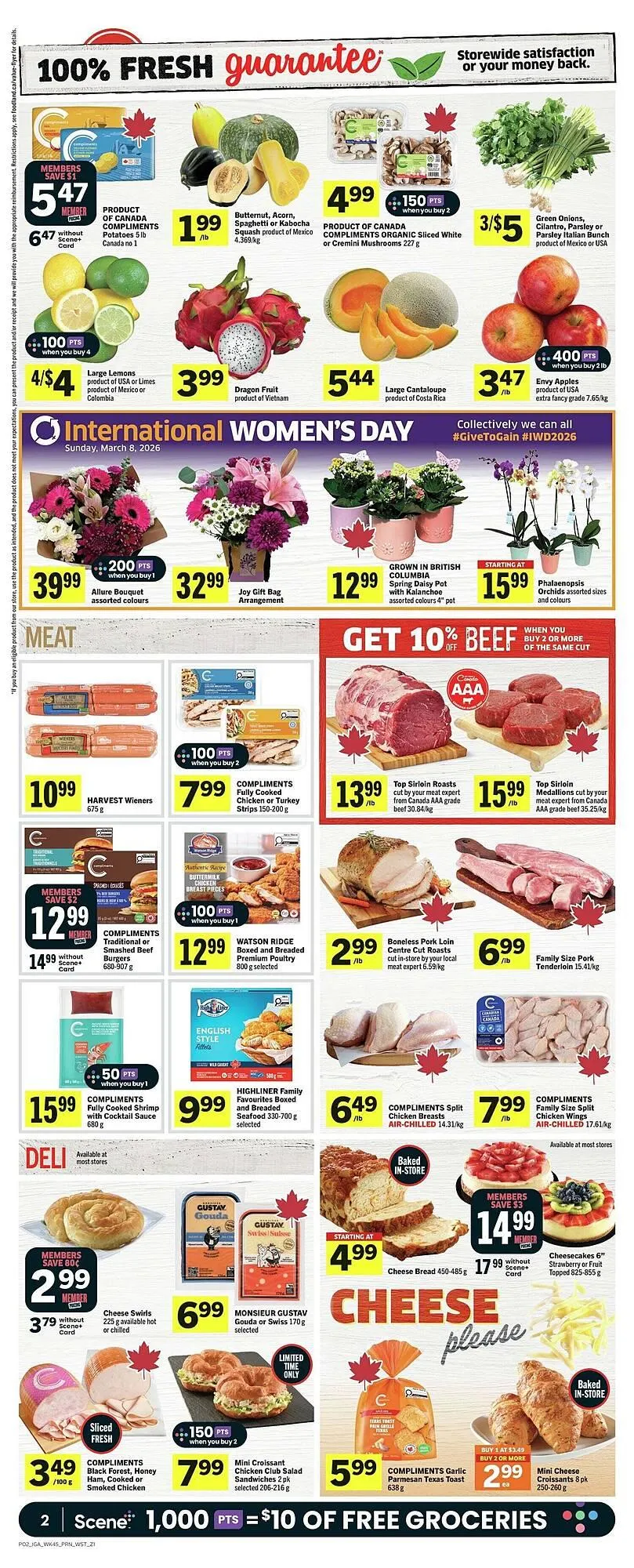 IGA flyer from March 5 to March 12 2026 - flyer page 3