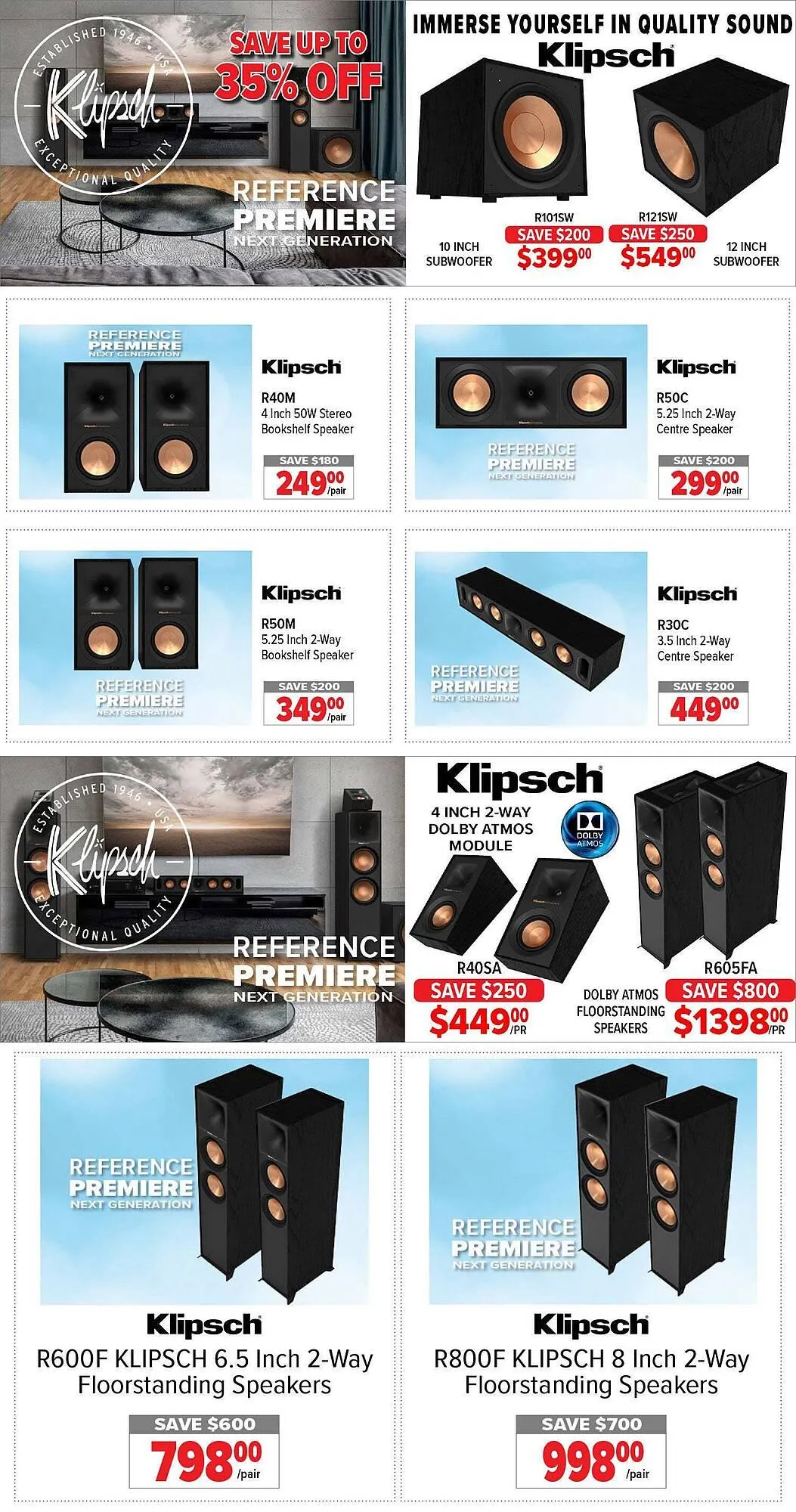 2001 Audio Video flyer from December 25 to January 1 2026 - flyer page 19