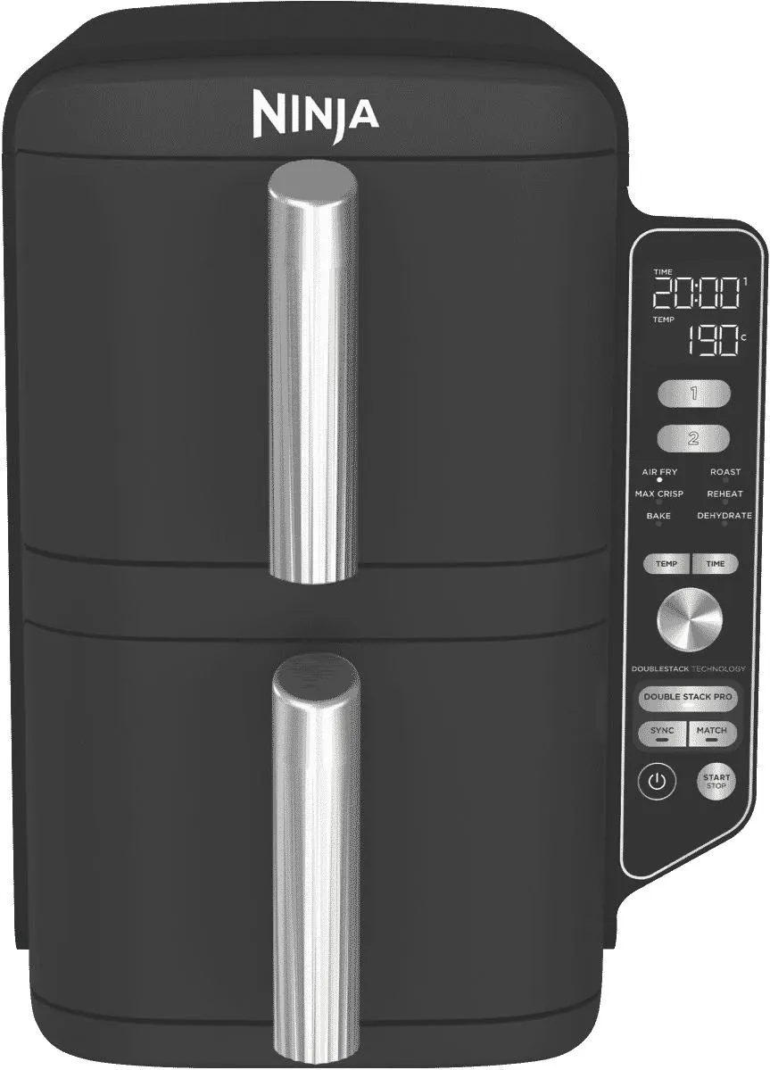 9.5 Litre Double Stack 2 Drawer Air Fryer