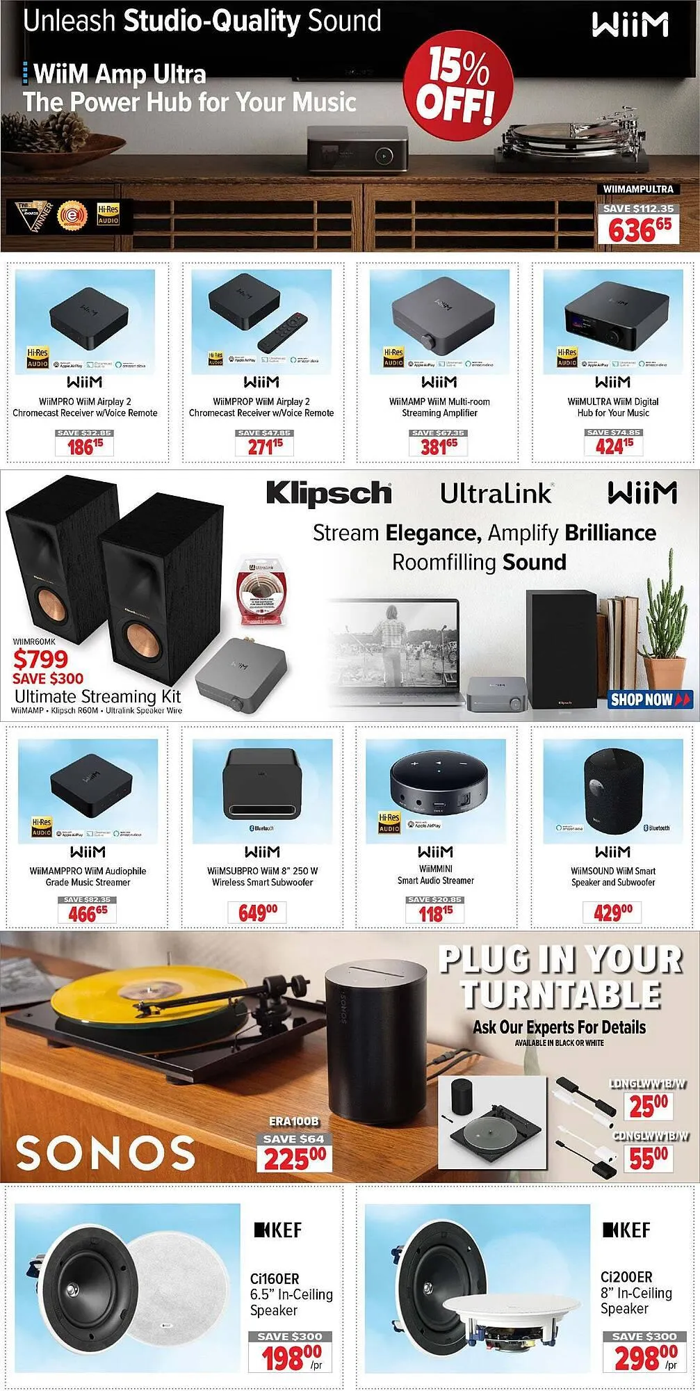 2001 Audio Video flyer from December 25 to January 1 2026 - flyer page 15