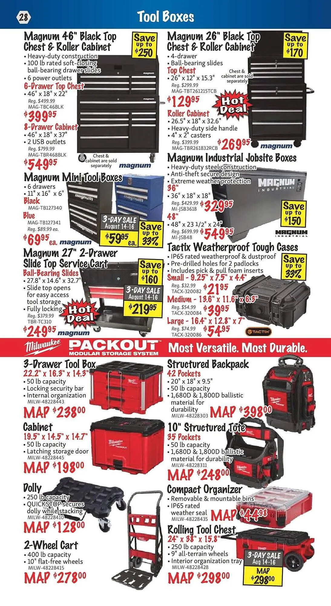 KMS Tools flyer from August 1 to August 8 2025 - flyer page 28