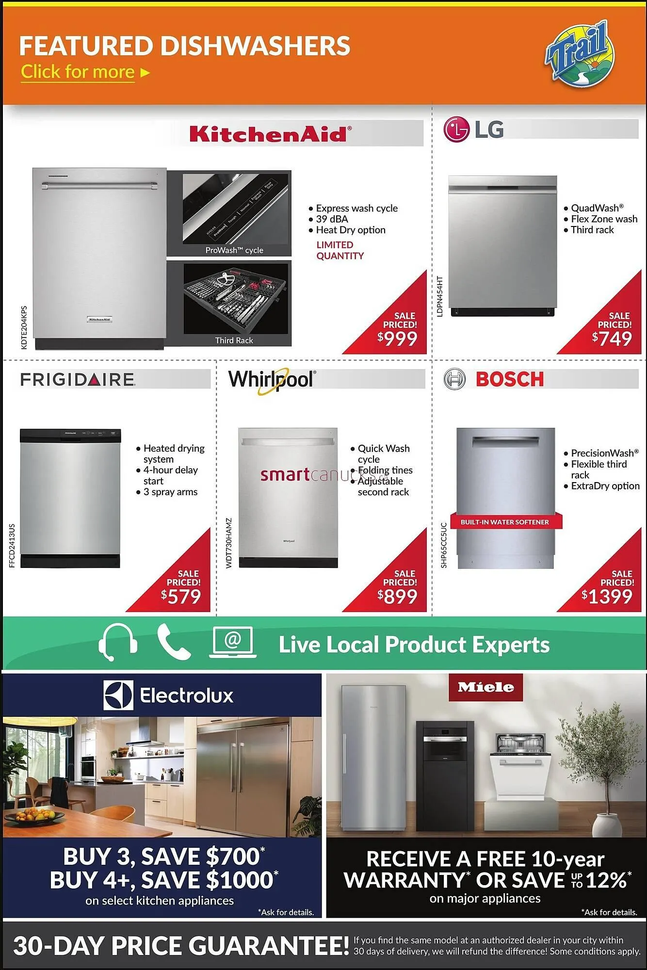 Trail Appliances flyer from August 21 to August 27 2025 - flyer page 6
