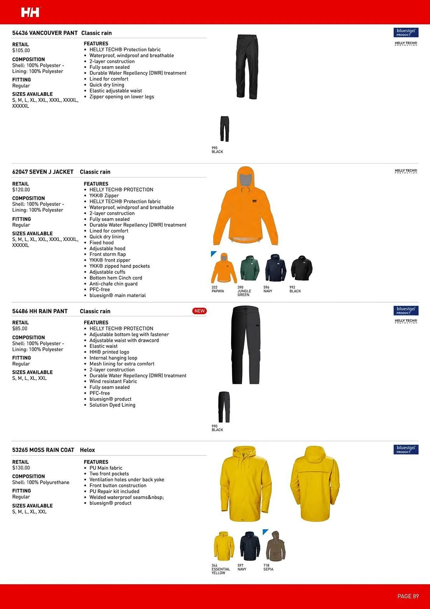 Helly Hansen flyer from September 11 to February 28 2026 - flyer page 89