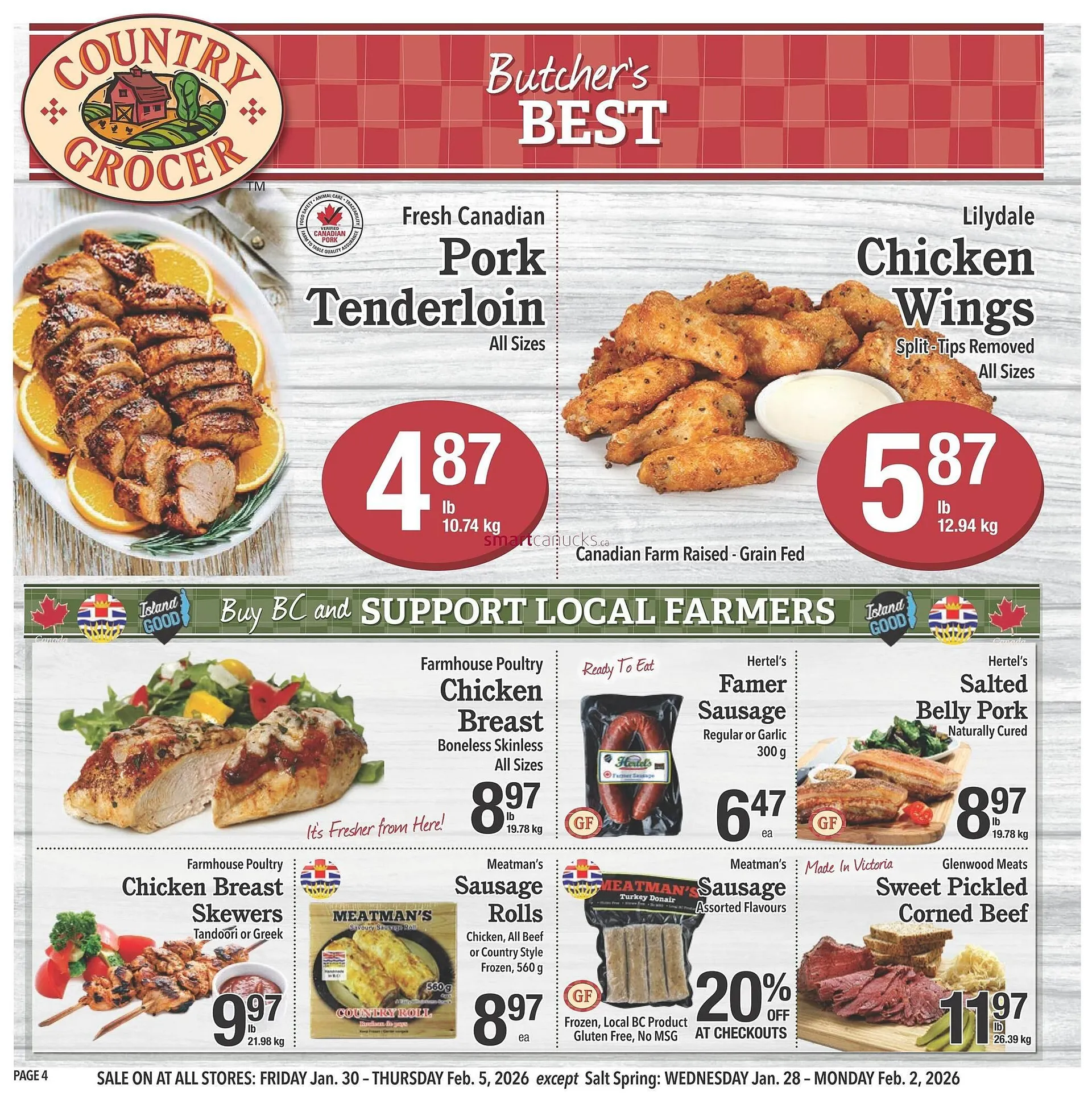 Country Grocer flyer from January 30 to February 5 2026 - flyer page 4