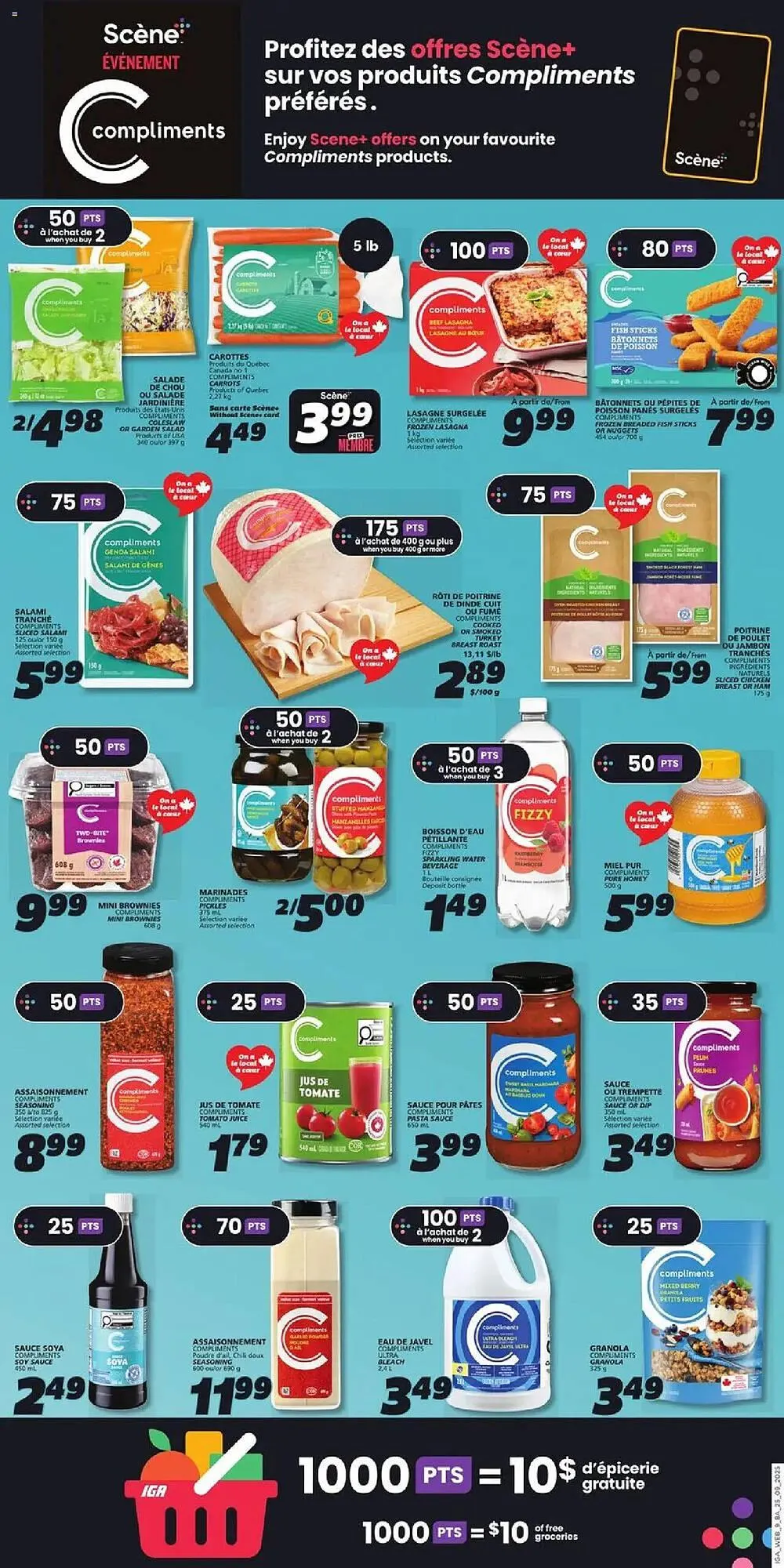 IGA flyer from September 25 to October 1 2025 - flyer page 11