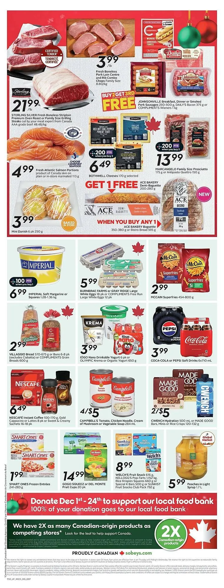 Sobeys flyer from November 27 to December 18 2025 - flyer page 4