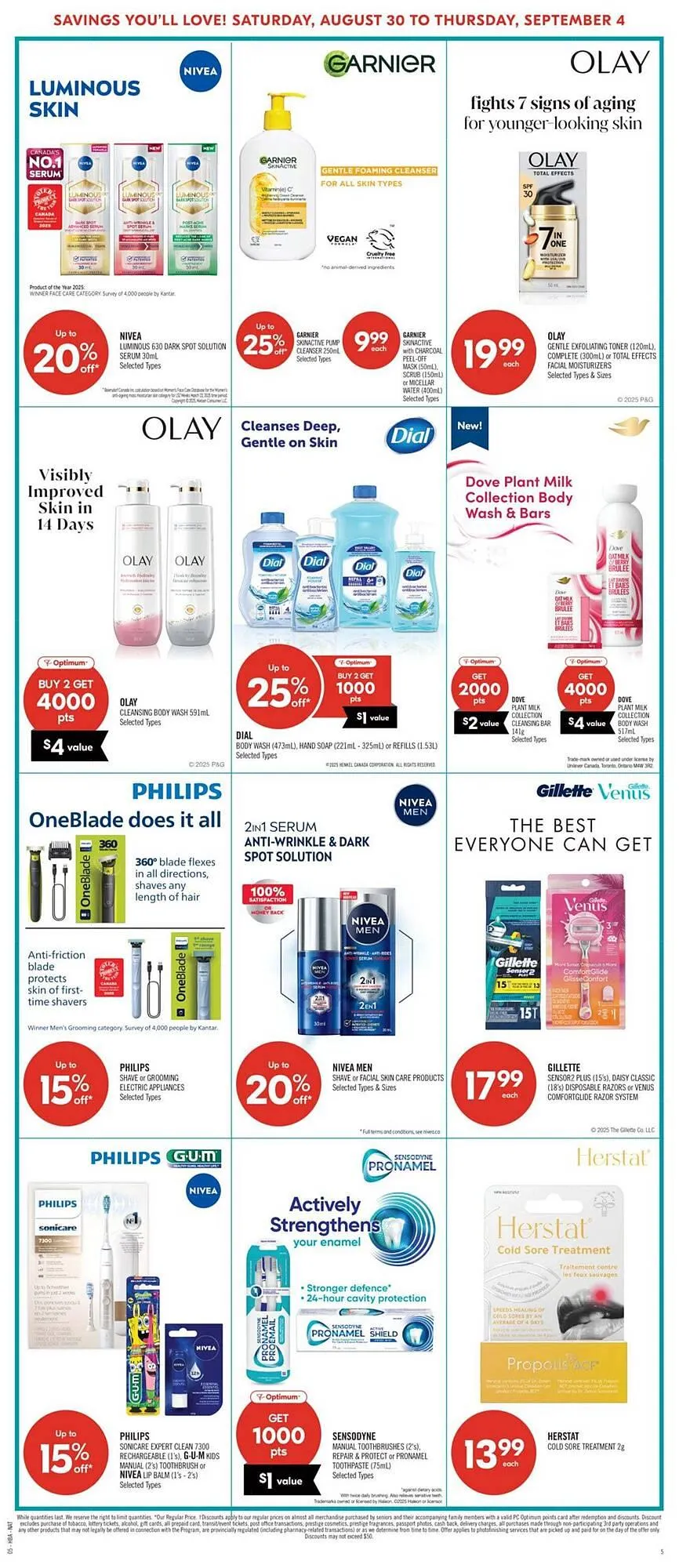 Shoppers Drug Mart flyer from August 29 to October 1 2025 - flyer page 12