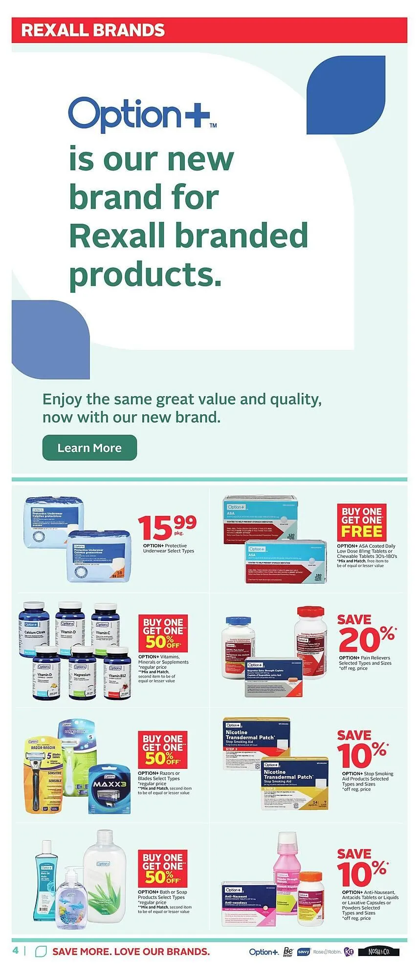 Rexall flyer from July 24 to August 7 2025 - flyer page 9