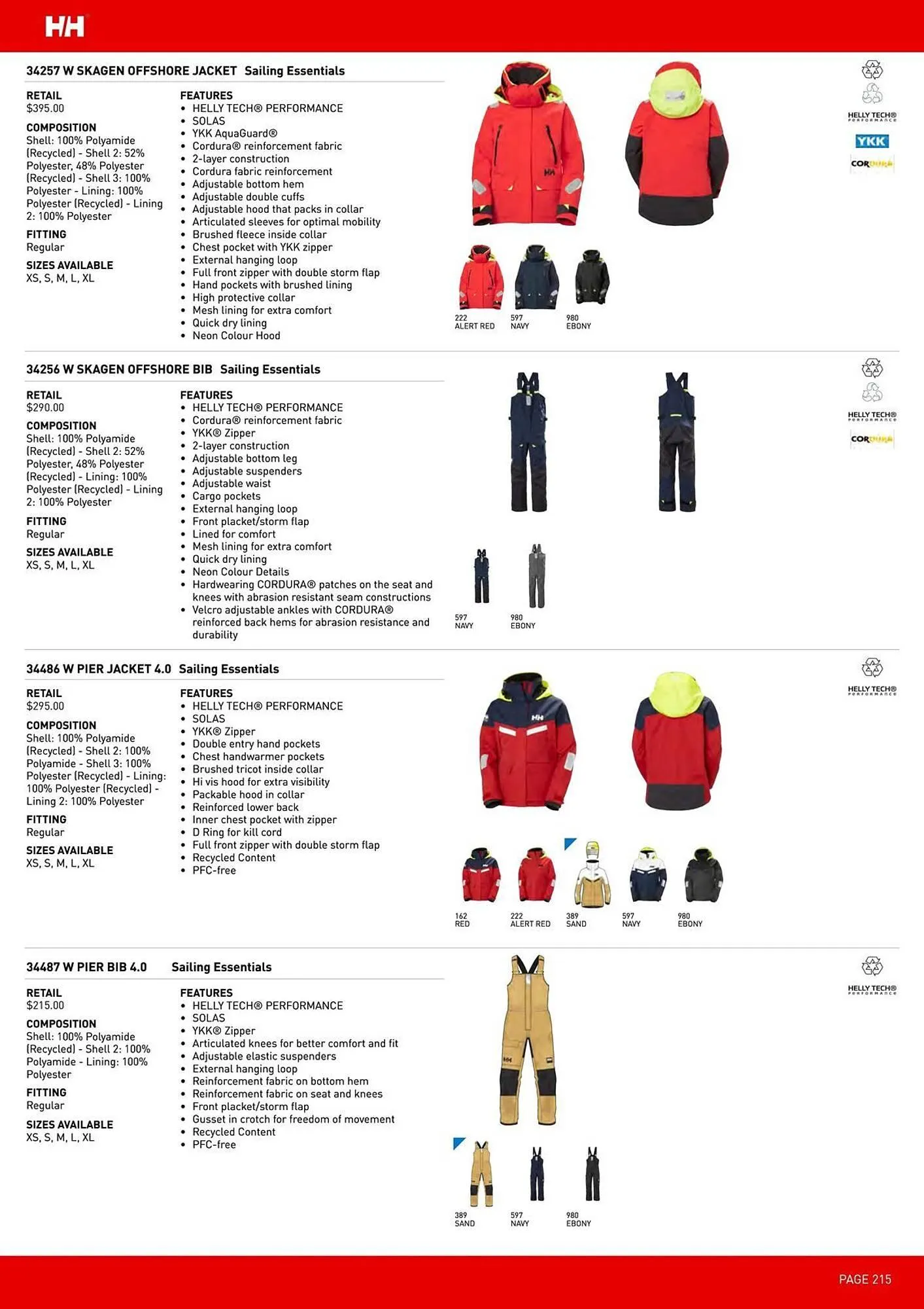 Helly Hansen flyer from September 11 to February 28 2026 - flyer page 215