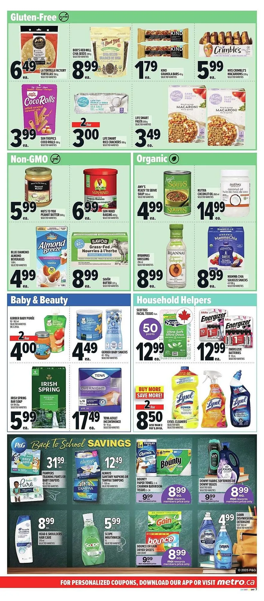 Metro flyer from September 11 to September 18 2025 - flyer page 12