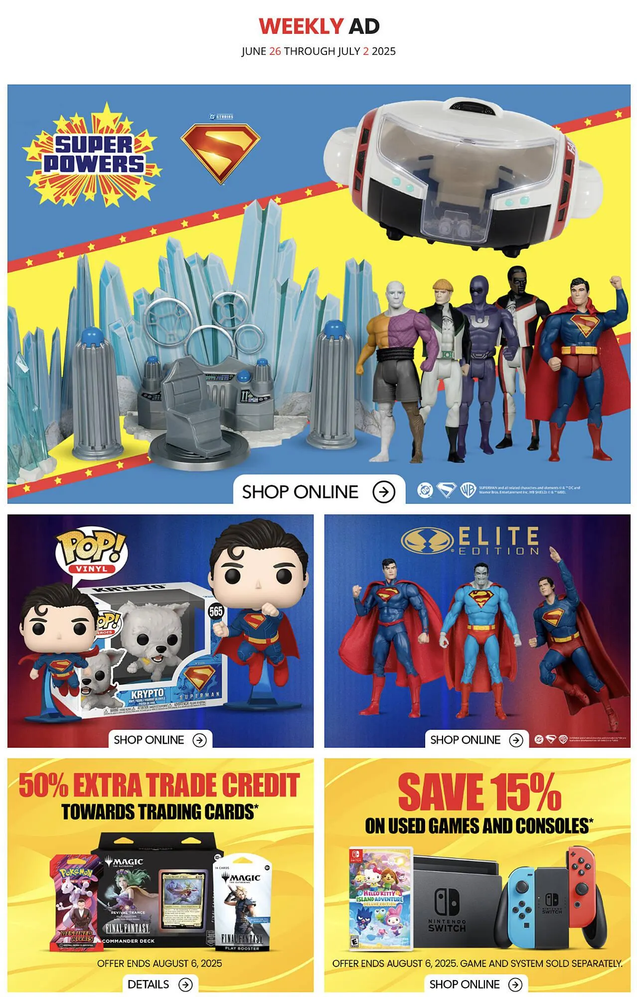 EB Games flyer - 1