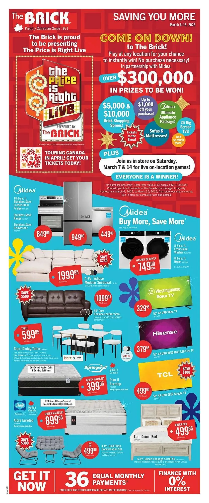 The Brick flyer from March 6 to March 9 2026 - flyer page 3