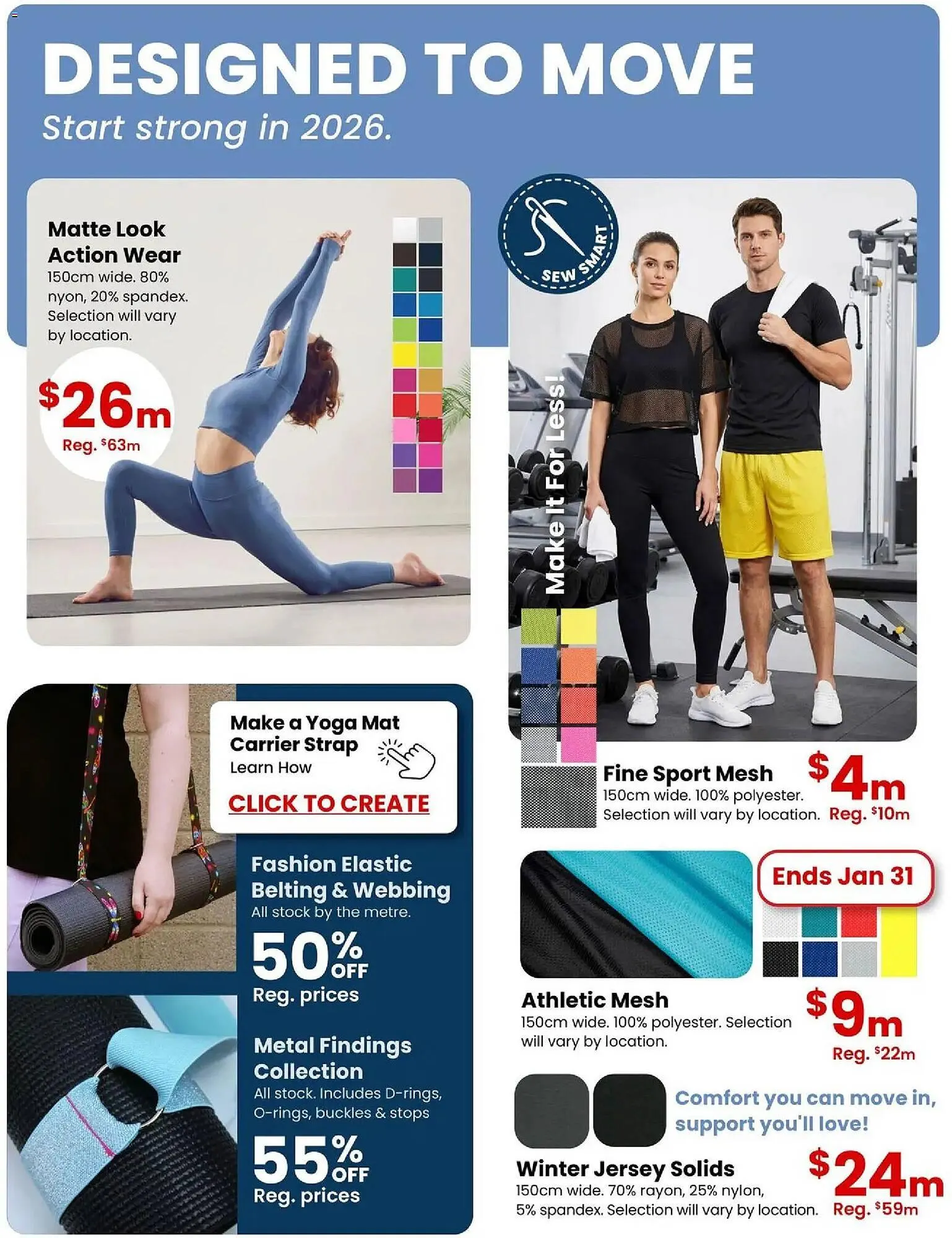 Fabricland flyer from January 2 to February 1 2026 - flyer page 6