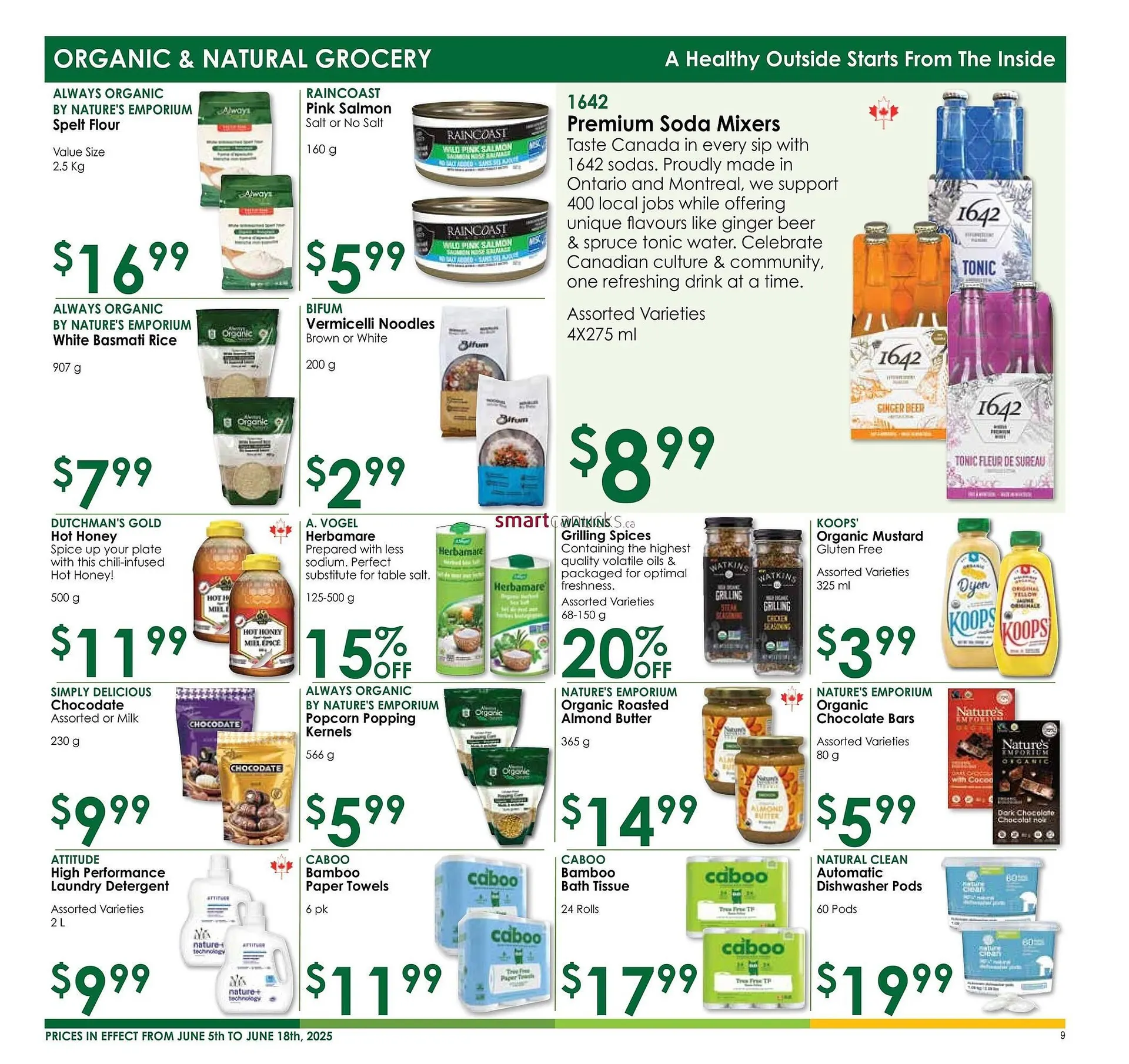Nature's Emporium flyer from June 6 to June 12 2025 - flyer page 9