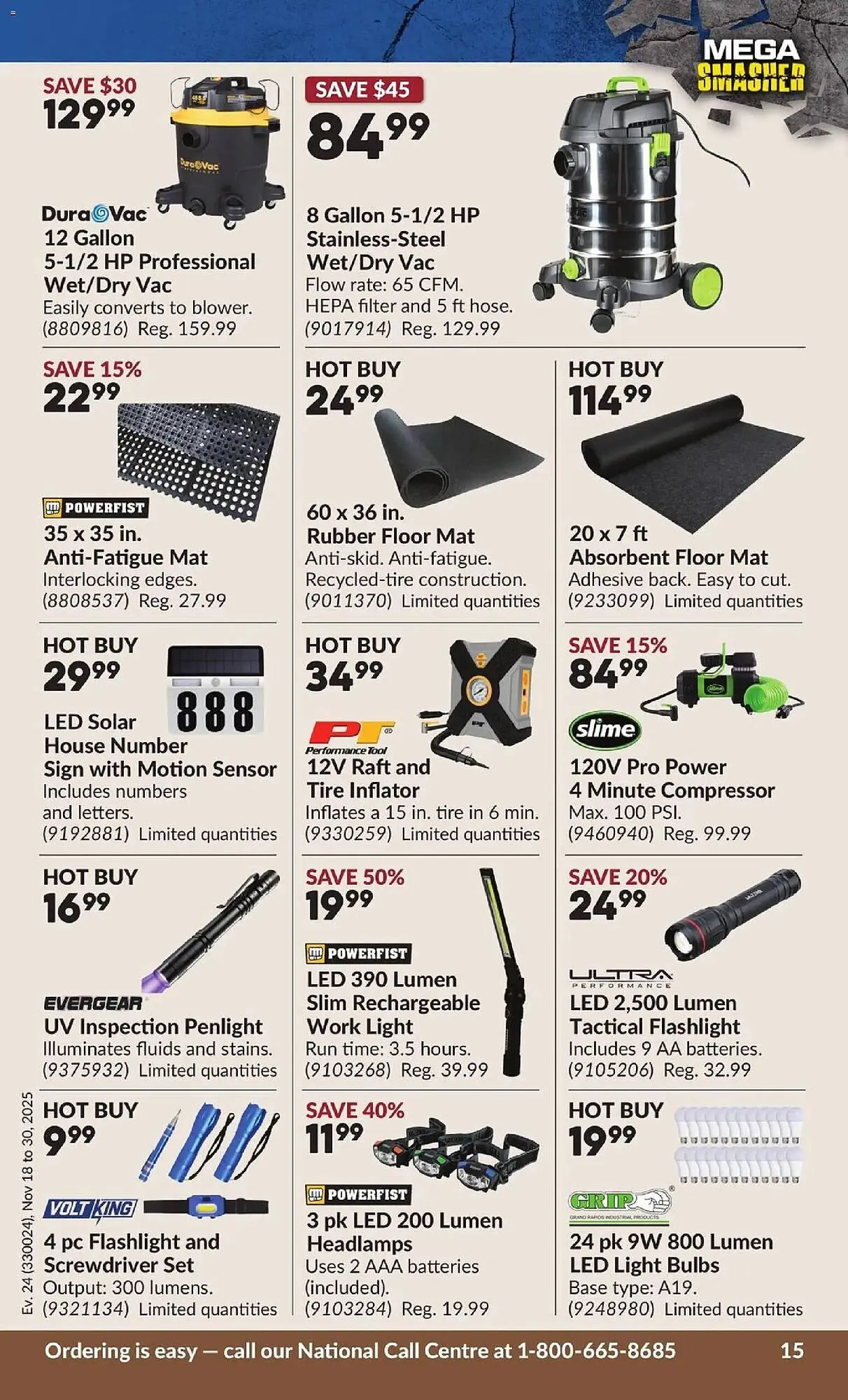 Princess Auto flyer from November 18 to December 1 2025 - flyer page 28