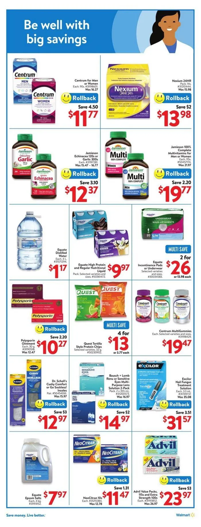 Walmart flyer from August 15 to August 21 2024 - flyer page 2